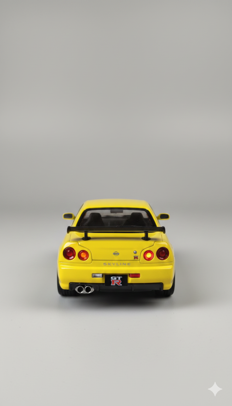 Nissan GTR R34, 1:32 Scale
