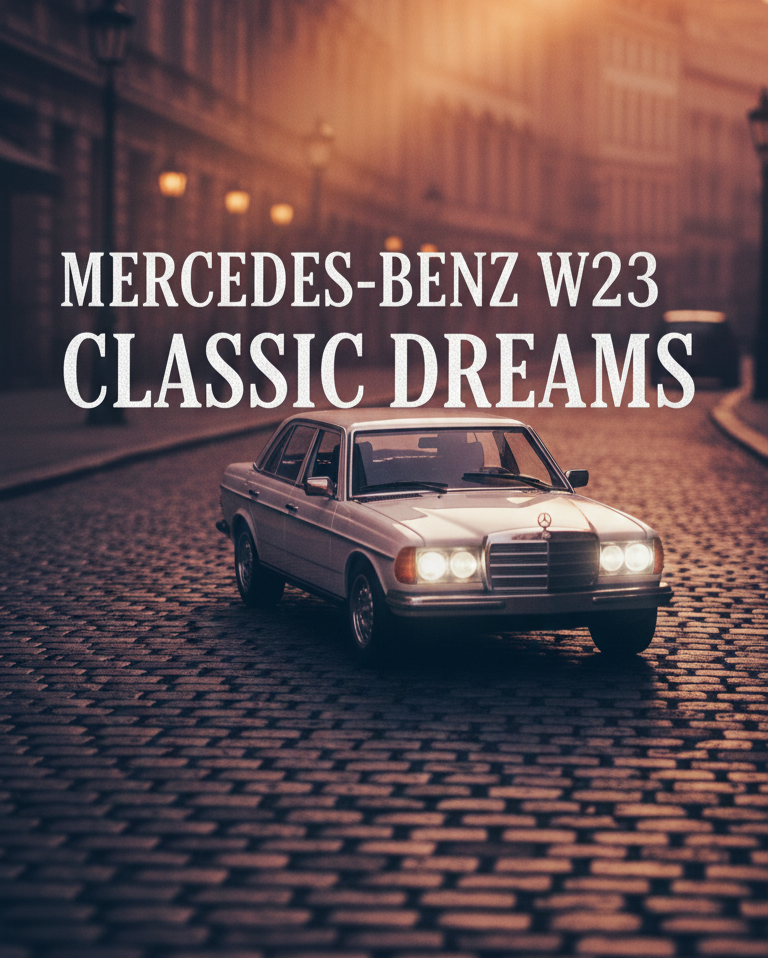 Mercedes Bence  W123, 1:36