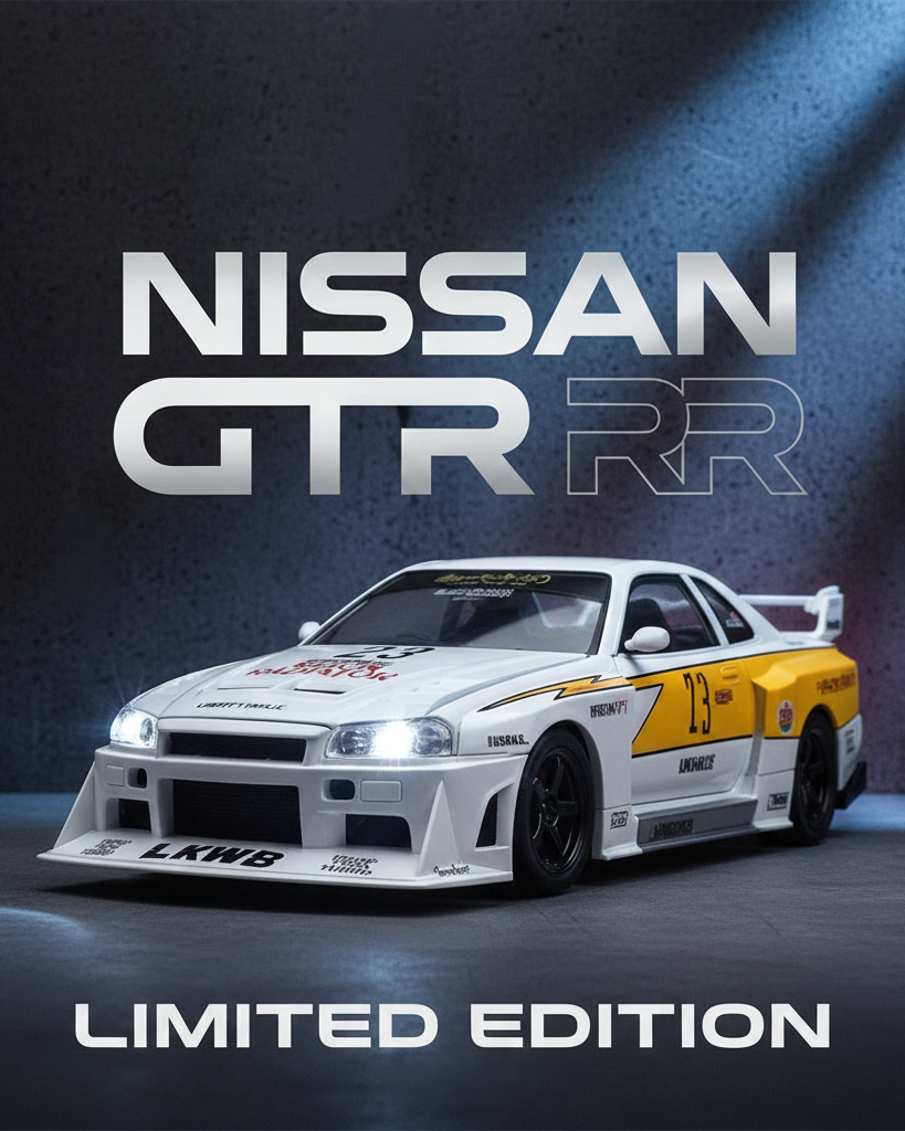 Nissan Skyline R34 LKWB Edition 1:24 Scale