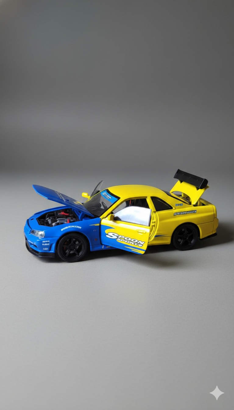 Nissan GTR R34, 1:32 Scale